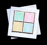 Pastel Seasons - Handcrafted (blank) Card - dr16-0073